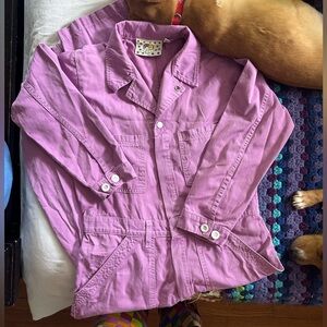 Big Bud Press Lilac Long Sleeve Jumpsuit